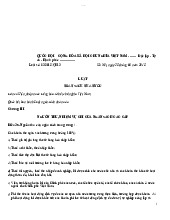 Luật ngân sách nhà nước năm 2015| môn Luật dân sự  | trường Đại học Huế