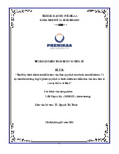 Trình bày trách nhiệm của kiểm toán viên theo quy định của chuẩn mực kiểm toán. Ví dụ minh hoạ trường hợp vi phạm quy định về trách nhiệm của kiểm toán viên trên thực tế |  Bài tiểu luận học phần Kiểm toán và các dịch vụ đảm bảo