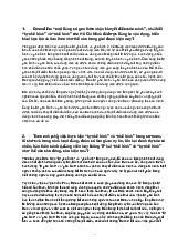 Chủ đề 3 Chương 4 - Kinh tế chính trị Mác Lênin (SSH1121) | Trường Đại học Bách khoa Hà Nội