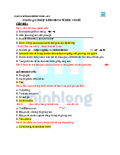 ngân hàng trắc nghiệm môn kinh tế vi mô | Đại học Kinh tế Thành phố Hồ Chí Minh