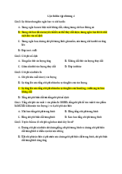 Câu hỏi ôn tập chương 4 môn Kinh tế vi mô | Trường Đại học Kinh tế, Đại học Quốc gia Hà Nội