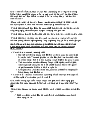 Đề cương tự luận môn Tư tưởng Hồ Chí Minh | Học viện Chính sách và Phát triển