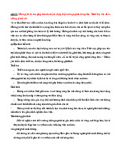 Câu hỏi ôn tập về Đặc điểm hành vi tổ chức và tuyển dụng nhân sự môn Hành vi tổ chức | Đại học Kinh tế Thành phố Hồ Chí Minh