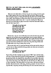 Phân Tích Khổ 1 "Mùa Xuân Nho Nhỏ" - Bức Tranh Thiên Nhiên Tươi Đẹp