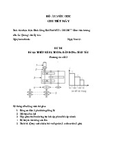 [TÀI LIỆU] Đề tài : thiết kế hệ thống dẫn động xích tải | Trường Đại học Hồng Đức