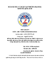 Phân tích bản chất của nền dân chủ XHCN. Liên hệ với thực tiễn việt nam và hãy cho biết trách nhiệm của mỗi cá nhân trong việc phát huy dân chủ xhcn ở việt nam hiện nay | Bài tập lớn môn Lịch sử đảng cộng sản Việt Nam
