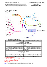 Đề cương giữa kì 1 Toán 8 năm 2024 – 2025 trường THCS Văn Quán – Hà Nội