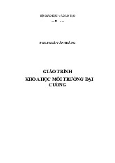 Giáo trình Môn Khoa học môi trường | Trường Đại học Kinh tế, Đại học Huế