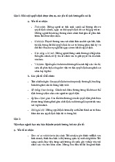 Bài kiểm tra giữa kỳ: Các yếu tố ảnh hưởng đến quyết định hành vi tổ chức môn Hành vi tổ chức | Đại học kinh tế Quốc dân