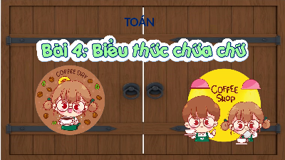 Bài giảng điện tử môn Toán 4 | T1. Bài 4. Biểu thức chứa chữ | Kết nối tri thức