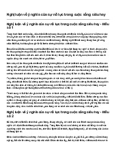 Nghị luận về ý nghĩa của sự nỗ lực trong cuộc sống siêu hay | Ngữ văn 12