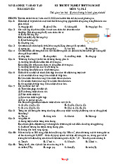 Đề Thi Thử Tốt Nghiệp 2025 Vật Lí Sở GD Thái Nguyên Giải Chi Tiết