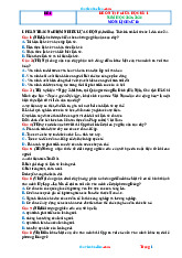 Bộ Đề Ôn Tập Giữa Học Kỳ 1 Lịch Sử 10 Năm Học 2025-2026 Có Đáp Án