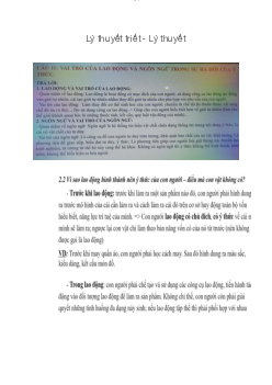 Lý thuyết triết học | Trường Đại học Giao thông Vận tải