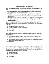 CÂU HỎI LUẬT KHIẾU NẠI 2011 - ÔN TẬP KIẾN THỨC | Môn Pháp luật đại cương - Học viện Hành chính Quốc gia
