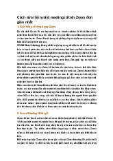 Cách sửa lỗi invalid meeting id trên Zoom đơn giản nhất