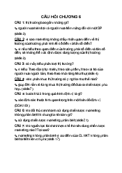 Câu hỏi chương 6 - Kinh tế vi mô | Trường Đại học Mở Thành phố Hồ Chí Minh