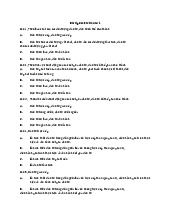 Bài tập Môn Kinh tế đầu tư | Đại học Kinh Tế Quốc Dân