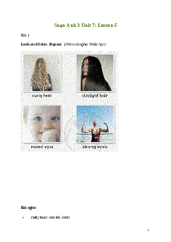 Tiếng Anh lớp 3 Unit 7: Lesson 5 trang 120 Explore Our World