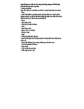 Kế Hoạch Làm Bài Kiểm Tra GDTC 15p - Công Cụ 5W2H