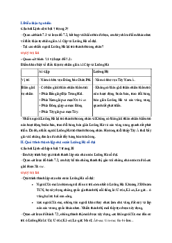 Giải sách giáo khoa môn Lịch sử 6 bài 7 Lưỡng Hà cổ đại | Chân trời sáng tạo