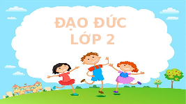 Giáo án điện tử Đạo đức 2 Bài 11 Kết nối tri thức: Tìm kiếm sự hỗ trợ khi ở nhà