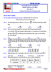 Đề chọn học sinh giỏi tỉnh Toán 12 năm 2024 – 2025 sở GD&ĐT Nghệ An