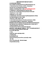 Đề cương Địa - Công thức Tính Dân Số và Tăng Trưởng Năm 2023