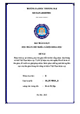 Phân tích sự ảnh hưởng của tôn giáo đối với đời sống nhân dân trong  xã hội Việt Nam hiện nay | Bài thảo luận chủ nghĩa xã hội khoa học