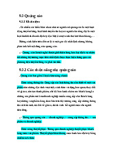 Khái niệm, chức năng và mô hình quảng cáo môn Marketing du lịch | Đại học kinh tế Quốc dân