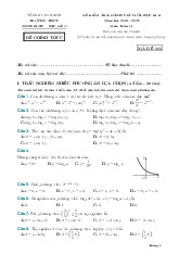 Đề GK2 Toán 11 năm 2024 – 2025 trường THPT Ninh Bình – Bạc Liêu – Ninh Bình có đáp án