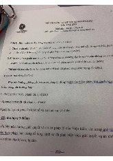 Đề thi cuối kỳ học phần Luật tố tụng hình sự năm 2024 - 2025 | Đại học Luật Thành phố Hồ Chí Minh
