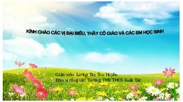 Giáo án điện tử Đạo đức 3 Bài 12 Cánh diều: Em tuân thủ quy tắc an toàn giao thông