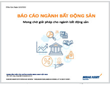 Báo cáo về ngành bất động sản Việt Nam