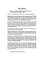 Tổng hợp câu hỏi tự luận thi cuối kỳ - Tư tưởng Hồ Chí Minh | Trường Đại học Mở Thành phố Hồ Chí Minh