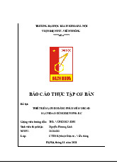 Thiết Kế Mạch Dao Động Dịch Pha RC - Cơ Bản | Thực tập cơ bản | Trường Đại học Bách khoa Hà Nội