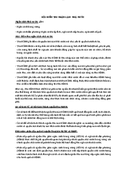 Đặc điểm thu ngân sách nhà nước?