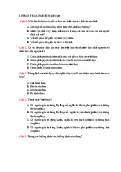 Đề kiểm tra giữa kỳ - Triết học Mác - Lênin | Trường Đại học Kinh tế, Đại học Quốc gia Hà Nội