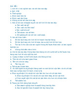 Bài tập môn Kinh tế vi mô | Trường Đại học Kinh Tế Quốc Dân