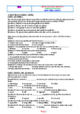 Đề Ôn Tập Giữa Kỳ 1 Anh 10 Global Success 2025-2026 Có Đáp Án File Nghe-Đề 5