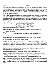 Đề thi giữa kỳ xác suất thống kê ứng dụng | Trường Đại học Kinh tế – Luật