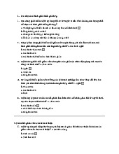 Trắc nghiệm Công nghệ phần mềm | Đại học Kinh tế kỹ thuật công nghiệp