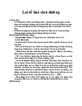 Lai Tế Bào Sinh Dưỡng - Tài liệu tổng hợp