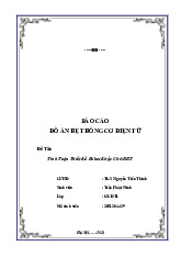 Tính Toán Thiết Kế Robot Khắc Chữ RRT | Môn Thiết kế hệ thống điện - Trường Cao đẳng Công Nghệ Bách Khoa Hà Nội