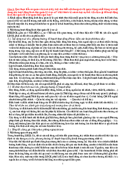 Tài liệu ôn tập Khoa học xã hội / Đại học nội vụ Hà Nội