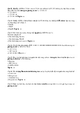 Câu hỏi trắc nghiệm ôn tập Tin 4 môn Tin học   | Trường đại học kinh doanh và công nghệ Hà Nội