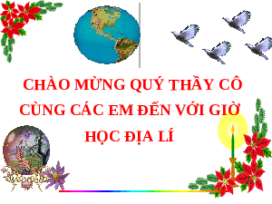 Giáo án điện tử Địa lí 6 Bài 22 Chân trời sáng tạo: Dân số và phân bố dân cư