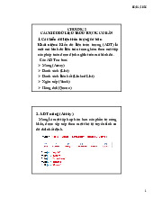 Bài giảng Chương 2: Các kiểu dữ liệu trừu tượng cơ bản môn Cấu trúc dữ liệu | Trường Đại học Xây Dựng Hà Nội