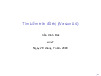 Bài giảng Tìm kiếm trên đồ thị (Version 0.4) - Toán rời rạc thầy Trần Vĩnh Đức | Trường Đại học Bách khoa Hà Nội