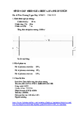 sơ đồ mặt bằng phân xưởng, kích thước môn Kinh tế vi mô | Trường đại học kinh doanh và công nghệ Hà Nội